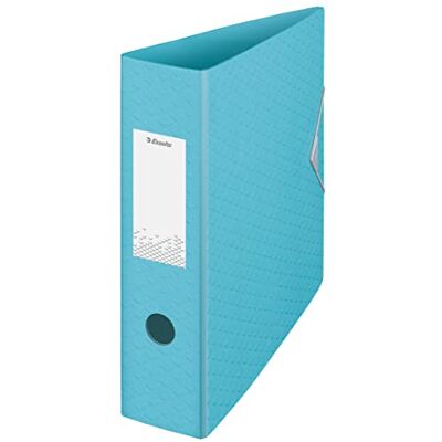 Esselte LAF-pärm, 500 Pappersark, 82 mm Bred Rygg, Lättviktig Arkivmapp i A4, Använd Hemma Eller På Kontoret, Snyggt Mönster, Colour'Breeze-serien, Blå, 626217 Esselte LAF-pärm, 500 Pappersark, 82 mm Bred Rygg, Lättviktig Arkivmapp i A4, Använd Hemma Eller På Kontoret, Snyggt Mönster, Colour'Breeze-serien, Blå, 626217