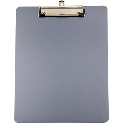 WEDO ® Metallklämbräda A4 tillverkad av anodiserad aluminium med stark klämma, rundade hörn och ögla för upphängning, färg: Gunmetal WEDO ® Metallklämbräda A4 tillverkad av anodiserad aluminium med stark klämma, rundade hörn och ögla för upphängning, färg: Gunmetal