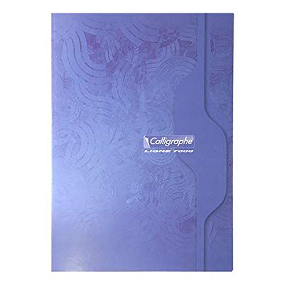 Clairefontaine – ref 7123C – kalligrafi häftklammerbunden rygg anteckningsbok (48 ark) – A4, Séyès linjal, 70 gsm velumpapper, offsetkortfodral, blandade färger – förpackning med 10 Clairefontaine – ref 7123C – kalligrafi häftklammerbunden rygg anteckningsbok (48 ark) – A4, Séyès linjal, 70 gsm velumpapper, offsetkortfodral, blandade färger – förpackning med 10