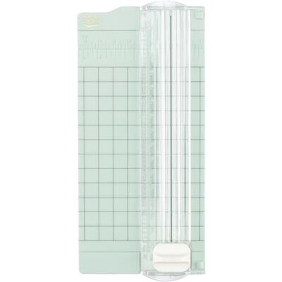 Creative Minipappersskärare Liten pappersskärmaskin skär maximalt A5-format Guillotine, scrapbook, spakskärare 16,5 x 15,3 cm mintgrön Creative Minipappersskärare Liten pappersskärmaskin skär maximalt A5-format Guillotine, scrapbook, spakskärare 16,5 x 15,3 cm mintgrön