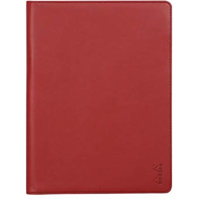 Rhodia 216007C Livret Porte-Bloc et Porte-Documents rama N°16 Coquelicot pour Bloc-Notes ou Carnets de Format A5 (14,8x21 cm) Simili Cuir Italien Premium Rhodia 216007C Livret Porte-Bloc et Porte-Documents rama N°16 Coquelicot pour Bloc-Notes ou Carnets de Format A5 (14,8x21 cm) Simili Cuir Italien Premium