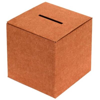 ONLY BOXES Kartongurna för omröstning eller evenemang Kartonglåda för förslag eller brevlåda 20 x 20 x 20 cm ONLY BOXES Kartongurna för omröstning eller evenemang Kartonglåda för förslag eller brevlåda 20 x 20 x 20 cm