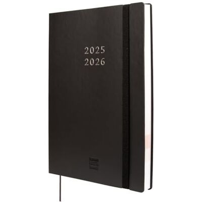 Finocam – Mara 18-month Planner 2025-2026 Vertical Week View July 2025 – December 2026 (18 months) International Black Finocam – Mara 18-month Planner 2025-2026 Vertical Week View July 2025 – December 2026 (18 months) International Black