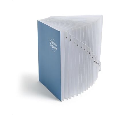 Smead Desk File/Sorter, Alphabetic (A-Z), 20 dividers, bokstavsstorlek, blå (89282) Smead Desk File/Sorter, Alphabetic (A-Z), 20 dividers, bokstavsstorlek, blå (89282)