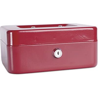 DONAU 5232001PL-04 kassakassett, medelstor, 200 x 90 x 160 mm, röd DONAU 5232001PL-04 kassakassett, medelstor, 200 x 90 x 160 mm, röd