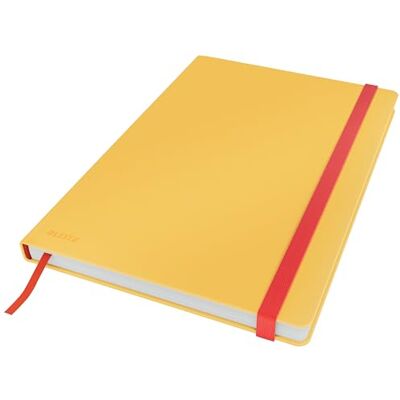 Leitz Notebook Cosy HC, SizeL, linjerad, varmgul Leitz Notebook Cosy HC, SizeL, linjerad, varmgul