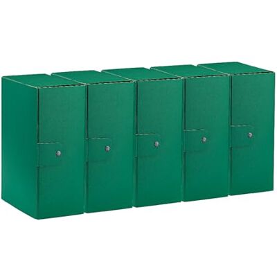 Esselte C35 EUROBOX 25 x 35 cm, rygg 15 cm, grön, 5-pack, 390335180 Esselte C35 EUROBOX 25 x 35 cm, rygg 15 cm, grön, 5-pack, 390335180