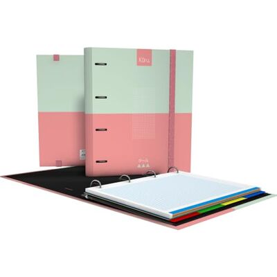 Grafoplás Arkivskåp med 4 ringar a4 Kuru Rosa Inkluderar 5x5 rutnätsfärgsbyte 90 g papper Plastavdelare Ergonomisk böjd rygg Carpebook Perfekt skolmaterial Grafoplás Arkivskåp med 4 ringar a4 Kuru Rosa Inkluderar 5x5 rutnätsfärgsbyte 90 g papper Plastavdelare Ergonomisk böjd rygg Carpebook Perfekt skolmaterial