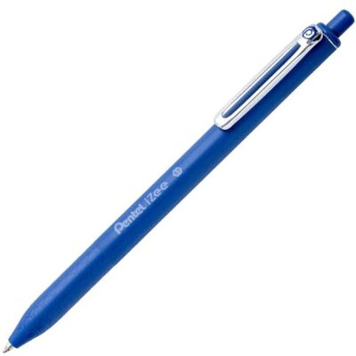 Pentel Påknäppbar kulspetspenna, blå, 0,7 mm Pentel Påknäppbar kulspetspenna, blå, 0,7 mm