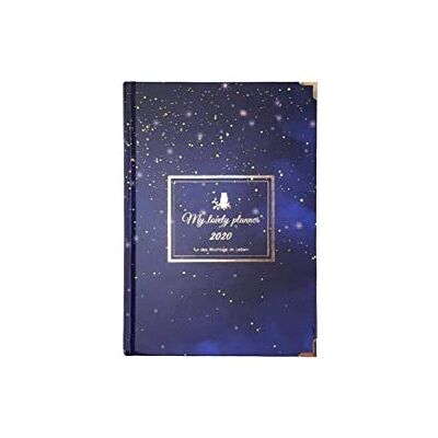 my lovely planner sb-1234 kalender 2020, väskkalender 2020, Planer 2020 DIN A5, Bullet Journal, kalender (stjärnnatt) my lovely planner sb-1234 kalender 2020, väskkalender 2020, Planer 2020 DIN A5, Bullet Journal, kalender (stjärnnatt)