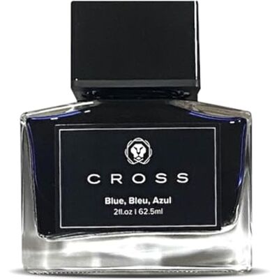 Cross 8945S-1 bläck för reservoarpennor i glas, blå, 62,5 ml Cross 8945S-1 bläck för reservoarpennor i glas, blå, 62,5 ml