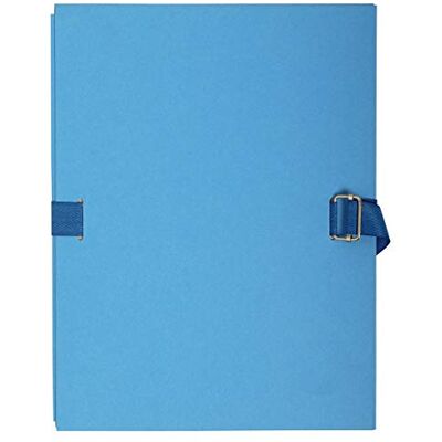 Exacompta Chemise dos extensible avec rabat papier Exacompta Chemise dos extensible avec rabat papier