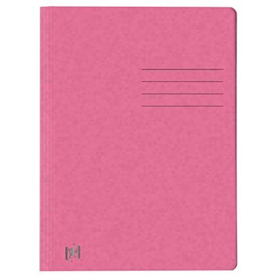 Oxford A4 snabbhäftapparat, av kartong, rosa, 25 stycken Oxford A4 snabbhäftapparat, av kartong, rosa, 25 stycken