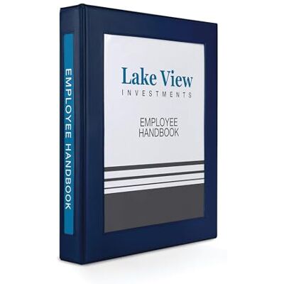 Avery Framed View Binder med One Touch Locking EZD-ringar, 1" kapacitet, marinblå Avery Framed View Binder med One Touch Locking EZD-ringar, 1" kapacitet, marinblå