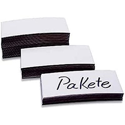 magnetoplan magnet-etiketter, vit, 50 x 100 x 0,6 mm magnetoplan magnet-etiketter, vit, 50 x 100 x 0,6 mm
