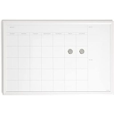 U Brands bondgård torr radering kalender med vit ram set, kontorsmaterial, med magneter, 50 x 76 cm, 3 stycken U Brands bondgård torr radering kalender med vit ram set, kontorsmaterial, med magneter, 50 x 76 cm, 3 stycken