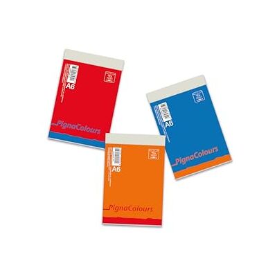 Pigna , Urklippsblock, A6 anteckningsblock, 60 ark, perfekt för studenter och yrkesverksamma, 20-pack Pigna , Urklippsblock, A6 anteckningsblock, 60 ark, perfekt för studenter och yrkesverksamma, 20-pack