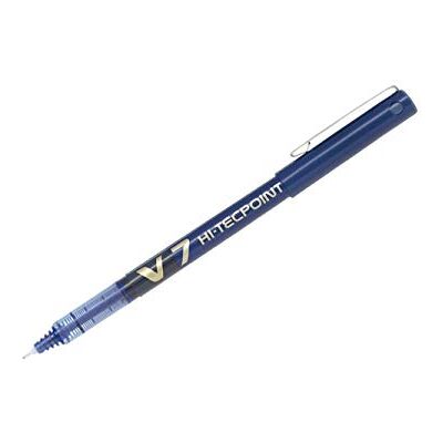 PILOT V7 Hi-Tecpoint kulspetspenna, 0,7 mm spets – blå, låda med 12 PILOT V7 Hi-Tecpoint kulspetspenna, 0,7 mm spets – blå, låda med 12