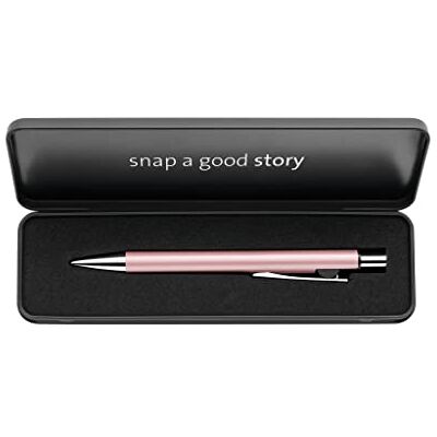 Pelikan Kulspetspenna Snap K10 i metallfodral, rosa guld, 1 styck, 821254 Pelikan Kulspetspenna Snap K10 i metallfodral, rosa guld, 1 styck, 821254