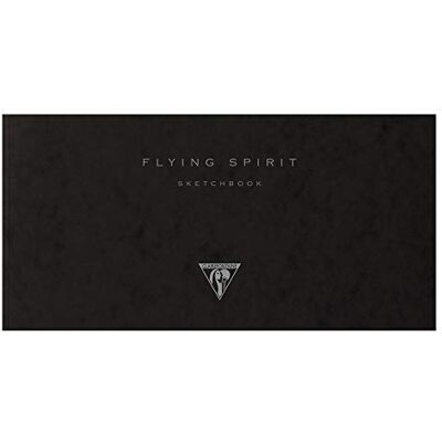 Clairefontaine Flying Spirit Anteckningsböcker - Elfenbensskisspapper - Komplett set av 5 Clairefontaine Flying Spirit Anteckningsböcker - Elfenbensskisspapper - Komplett set av 5
