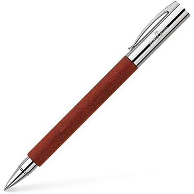 Faber-Castell 148111 – AMBITION päronträ, metallspets: 0,7 mm, inklusive presentförpackning, skaftfärg: brun/silver Faber-Castell 148111 – AMBITION päronträ, metallspets: 0,7 mm, inklusive presentförpackning, skaftfärg: brun/silver