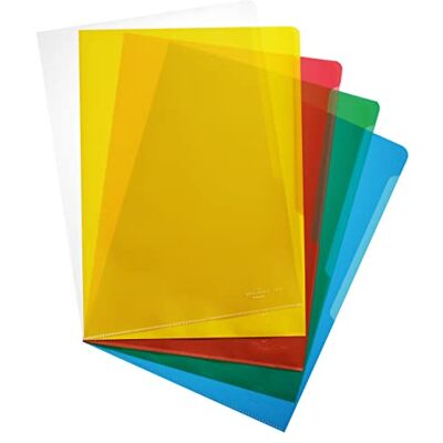 Durable Displayfodral standard A4, polypropen 120 µ, kartong med 100 stycken, blandade färger, 233700 Durable Displayfodral standard A4, polypropen 120 µ, kartong med 100 stycken, blandade färger, 233700