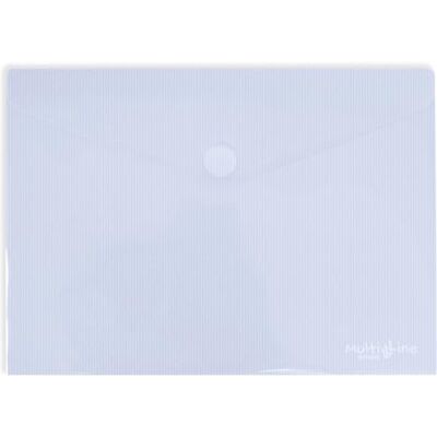 Grafoplás Förpackning 5 plastkuvert A3 Kardborreförslutning Ljusblå färg Multiline 33,5 x 24 cm Genomskinligt randigt polypropen glas Perfekt för ritningar och stora dokument Grafoplás Förpackning 5 plastkuvert A3 Kardborreförslutning Ljusblå färg Multiline 33,5 x 24 cm Genomskinligt randigt polypropen glas Perfekt för ritningar och stora dokument
