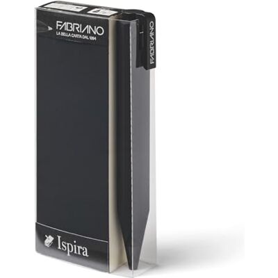 Fabriano 06803007 – Inspira Shorty Pen set med kulspetspenna, svart, anteckningsblock, skissblock, för designers, studenter, konstnärer och skrivälskare Fabriano 06803007 – Inspira Shorty Pen set med kulspetspenna, svart, anteckningsblock, skissblock, för designers, studenter, konstnärer och skrivälskare