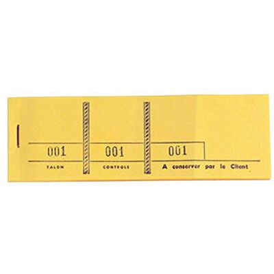 Exacompta Blocs passe-partout 3 volets 4,8x15cm 100 feuillets Exacompta Blocs passe-partout 3 volets 4,8x15cm 100 feuillets
