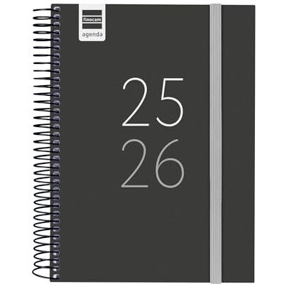 Finocam Sekundär agenda kurs 2025 2026 1 dag september 2025 juni 2026 (kurs) + juli och augusti sammanfattad svart katalanska Finocam Sekundär agenda kurs 2025 2026 1 dag september 2025 juni 2026 (kurs) + juli och augusti sammanfattad svart katalanska