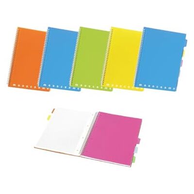 Pigna 02291571r spiralanteckningsbok, 5 stycken Pigna 02291571r spiralanteckningsbok, 5 stycken