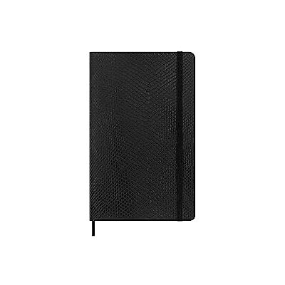 Moleskine Vegea Boa Notizbuch Large/A5 liniert weicher Einband schwarz in Box Moleskine Vegea Boa Notizbuch Large/A5 liniert weicher Einband schwarz in Box