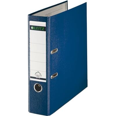Leitz spak valv fil, blå, plast, A4, 8 cm rygg, 10100035 Leitz spak valv fil, blå, plast, A4, 8 cm rygg, 10100035