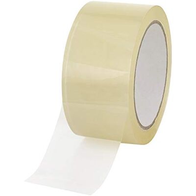 baytronic förpackningstejp pakettejp tyst 66 m x 50 mm 48? brun eller transparent (1 x rulle, transparent) baytronic förpackningstejp pakettejp tyst 66 m x 50 mm 48? brun eller transparent (1 x rulle, transparent)