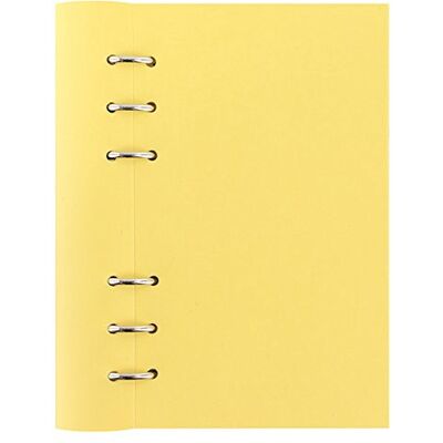Filofax klippbok klassisk pastell anteckningsbok, citronengelsk Filofax klippbok klassisk pastell anteckningsbok, citronengelsk