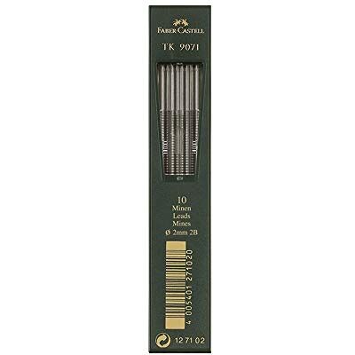 Faber-Castell Set med 5 TK Clutch Mines-rör 2B Faber-Castell Set med 5 TK Clutch Mines-rör 2B