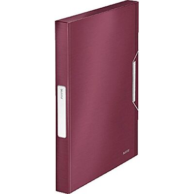Leitz Ablagebox Style, A4, PP, 30 mm Granat-rot Leitz Ablagebox Style, A4, PP, 30 mm Granat-rot