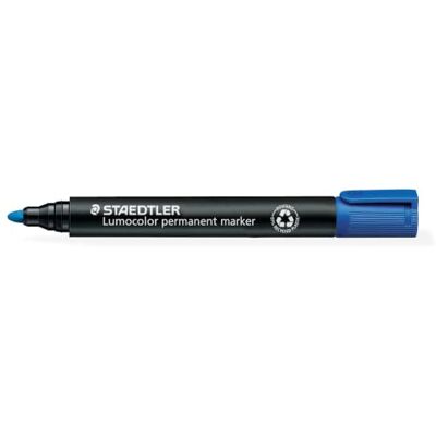 STAEDTLER 352-3 Lumocolor Marker permanent Rundspitze, 2 mm, 10 Stück, blau STAEDTLER 352-3 Lumocolor Marker permanent Rundspitze, 2 mm, 10 Stück, blau