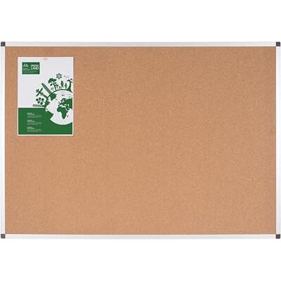 Bi-Office Ayda Biofusion Anslagstavla, 120x90 cm, Korkyta, Naturlig Aluminiumram med Kokosbiokomposit Bi-Office Ayda Biofusion Anslagstavla, 120x90 cm, Korkyta, Naturlig Aluminiumram med Kokosbiokomposit