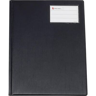 Rexel A4 professionell displaybok – svart 20 Pockets Svart Rexel A4 professionell displaybok – svart 20 Pockets Svart