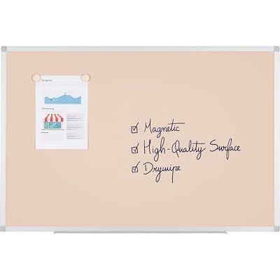 Bi-Office Ayda Magnetisk Desert Whiteboard, 90 x 60 cm, Lackad Stålyta, Aluminiumram Bi-Office Ayda Magnetisk Desert Whiteboard, 90 x 60 cm, Lackad Stålyta, Aluminiumram