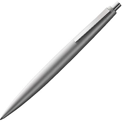 Lamy 2000 silver – elegant kulspetspenna i sammetslen matt polerad hölje i rostfritt stål – perfekt balanserad – inkl. gigantisk refill M 40,6 cm linjebredd M i svart Lamy 2000 silver – elegant kulspetspenna i sammetslen matt polerad hölje i rostfritt stål – perfekt balanserad – inkl. gigantisk refill M 40,6 cm linjebredd M i svart