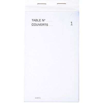 Exacompta 96202e Paket med 10 block master på hotell i hög format med 50 ark fyra gånger 15 x 8 cm Exacompta 96202e Paket med 10 block master på hotell i hög format med 50 ark fyra gånger 15 x 8 cm