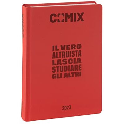 COMIX Agenda 2022/2023-16 månader Mini – röd COMIX Agenda 2022/2023-16 månader Mini – röd