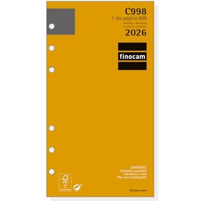 Finocam Klassisk årlig ersättning 2026 1 dag sida januari 2026 december 2026 (12 månader) spanska Finocam Klassisk årlig ersättning 2026 1 dag sida januari 2026 december 2026 (12 månader) spanska