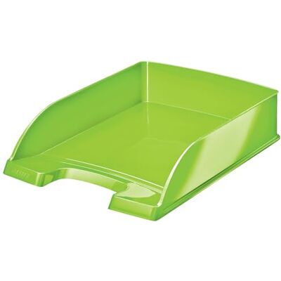 Leitz WOW Brevkorg, A4, grön, 5-pack, 52263054 Leitz WOW Brevkorg, A4, grön, 5-pack, 52263054