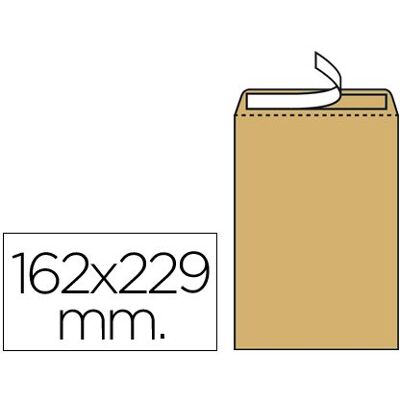 Liderpapel SB50 kuvert, 162 x 229 mm, 500 stycken Liderpapel SB50 kuvert, 162 x 229 mm, 500 stycken