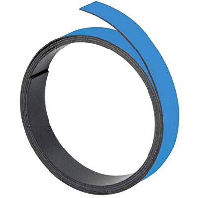 Franken M801-01 magnetiska remsor 5 mm x 1 m röd 20 mm Ljusblått Franken M801-01 magnetiska remsor 5 mm x 1 m röd 20 mm Ljusblått
