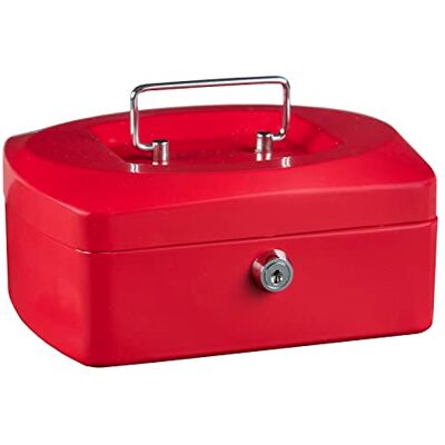 Idena 50038 – Kassalåda 255 x 200 x 90 mm, färg röd, 1 st Idena 50038 – Kassalåda 255 x 200 x 90 mm, färg röd, 1 st