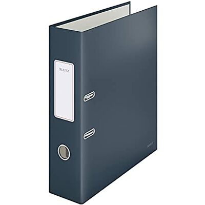 Leitz LAF 180° mysig A4 80 mm, sammet grå Leitz LAF 180° mysig A4 80 mm, sammet grå